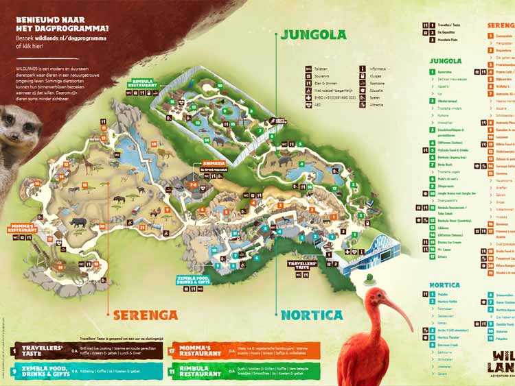 Wildlands Adventure Zoo: Map